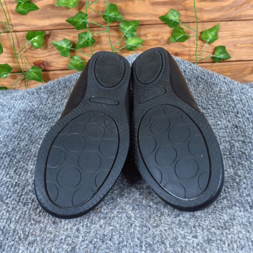 Jessica Simpson Deedra Girls Flats Size 4 Dress Casual Black Synthetic Shoes‎